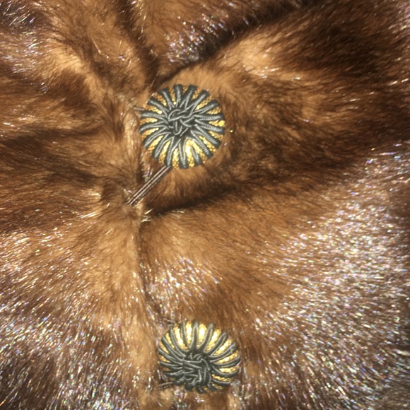 Vintage Brown Fur Stole - Picture 11 of 17